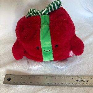 Red and Green Plush Toy